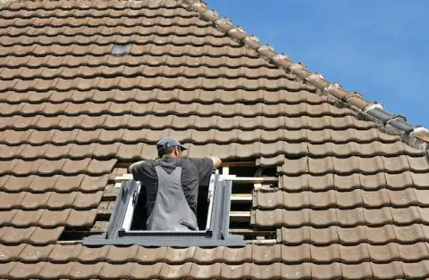 Pose de velux - Thuré